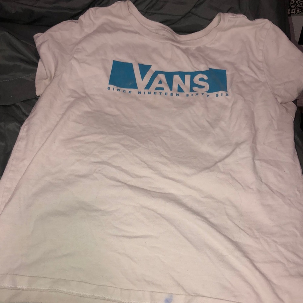 VANS SHIRT- white